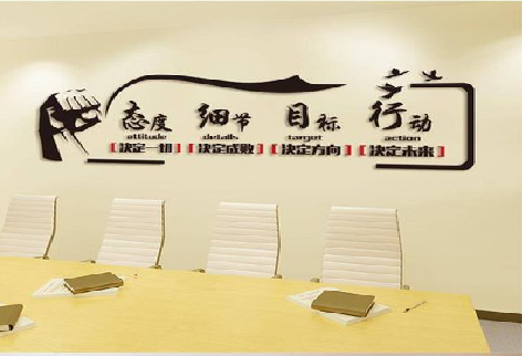 毕节企业文化墙主要展示什么？