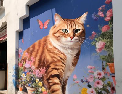 毕节自己绘制有个性的手绘墙