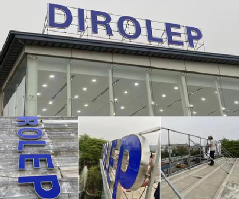 毕节楼顶发光字安装的注意事项。